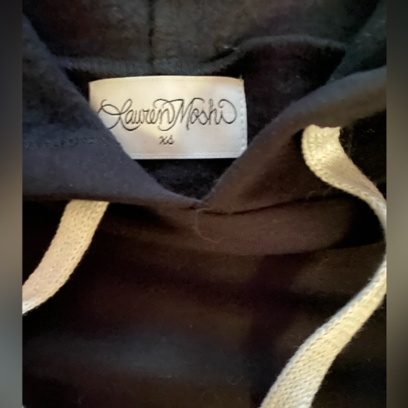 New Lauren Moshi Elements Check Heart Hoodie - Picture 10 of 10